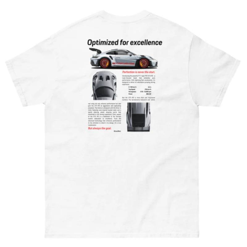 Porsche 911 GT3 RS Shirt, gift for men, T-shirt for men, gift for her,Porsche Vintage Shirt Menswear Top  Underwear ...