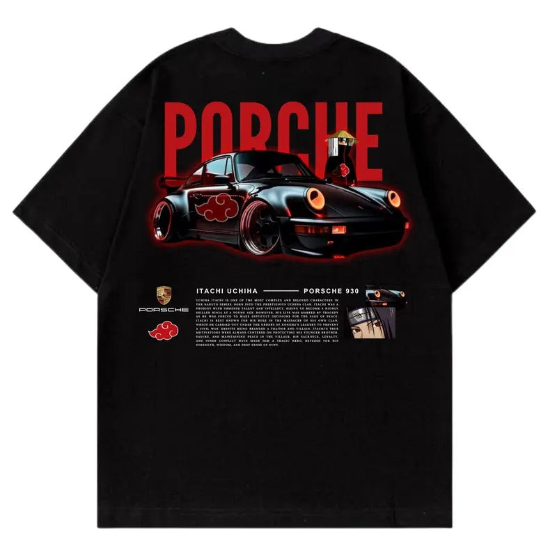 Porsche 930 x lTACHl T-shirt, Car Enthusiast Shirt, Car Clothing, Classic Car Shirt Hoodie, Sweatshirt | HypeDripTees.com