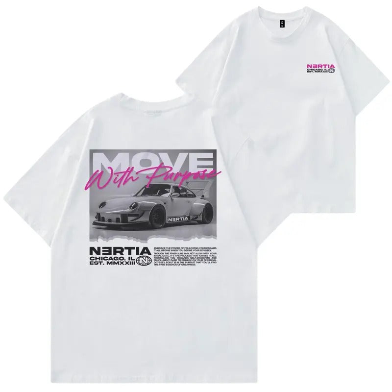 Porsche Move With Purpose T-shirt, Hoodie, Sweater, Car Enthusiast Shirt, Car Clothing, 90's Car, Unisex, Vintage car...