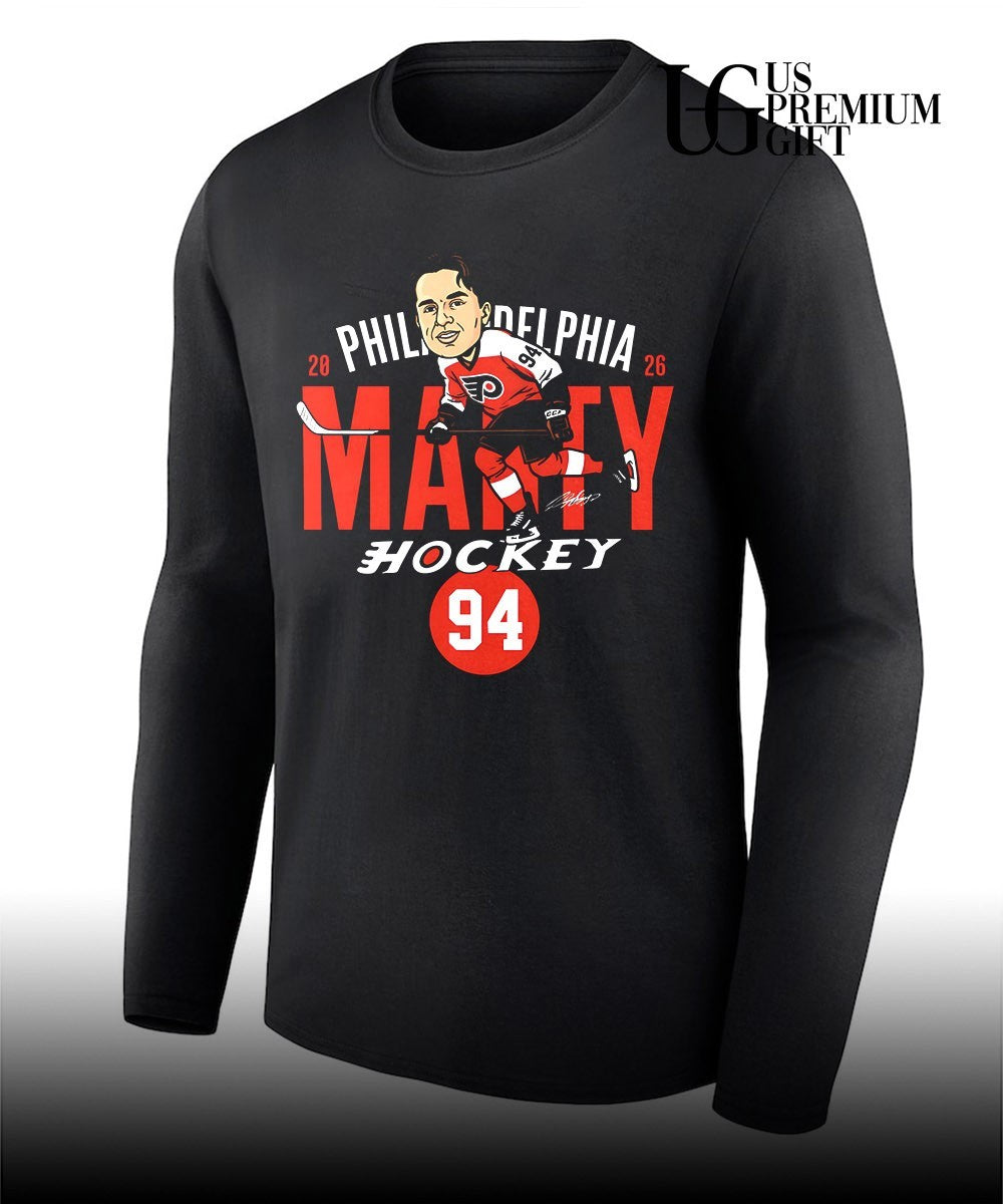 Porter Martone Philadelphia Flyers Hockey 2026 NHL signature shirt
