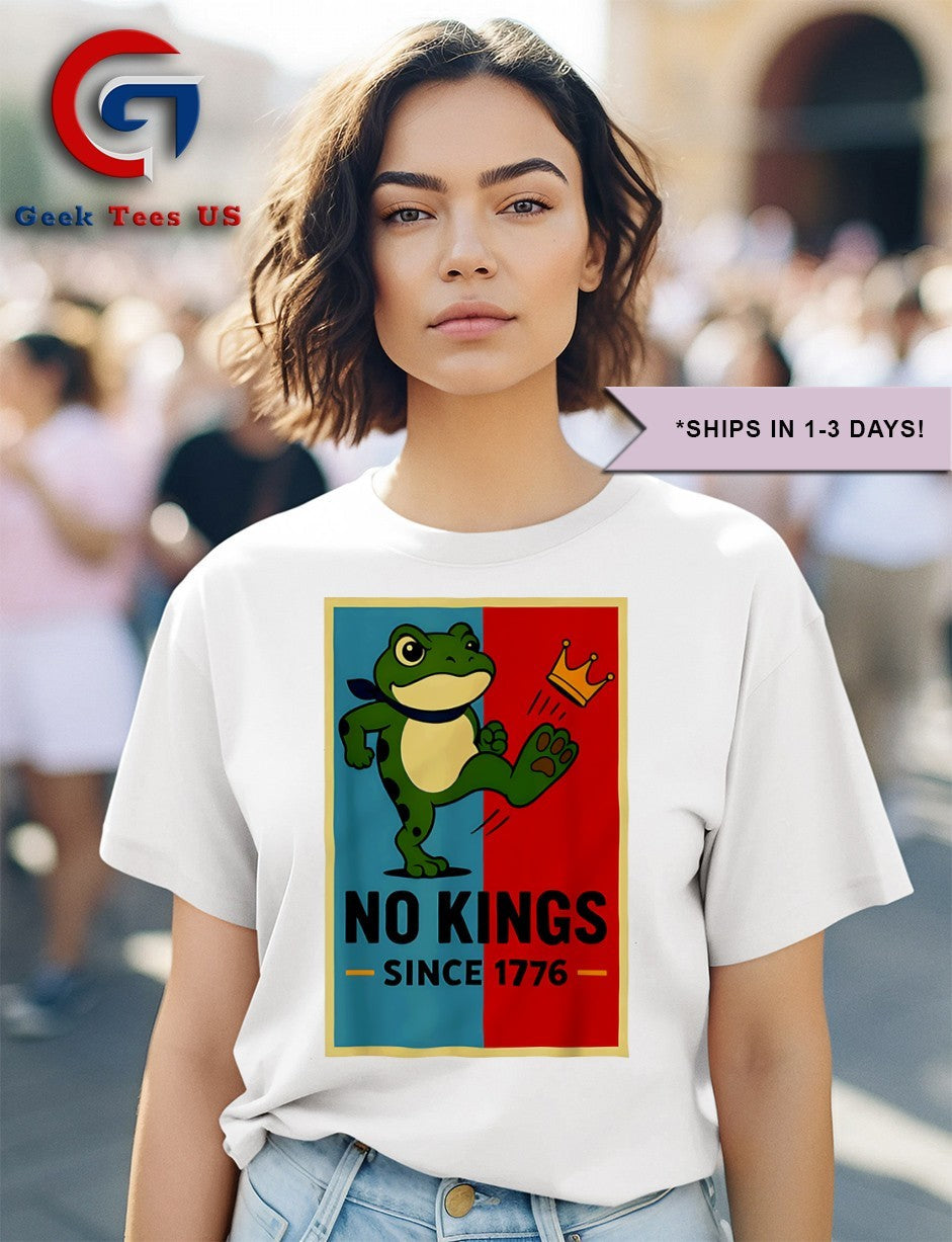 Portland Frog Protest kick out no kings since 1776 shirt