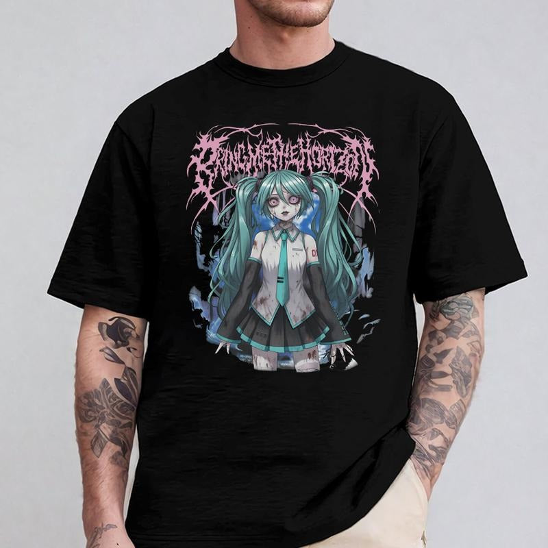 Post Human: Next Vocaloid Shirt, Funny Metal Rock Hoodie, Vocaloid x Rock Tee Sweatshirt | HypeDripTees.com