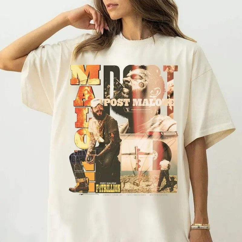 Post Malone Shirt, Post Malone Tour Music Shirt, A Collection Of Country Song List Post Malone Concert 2024 For Fan...