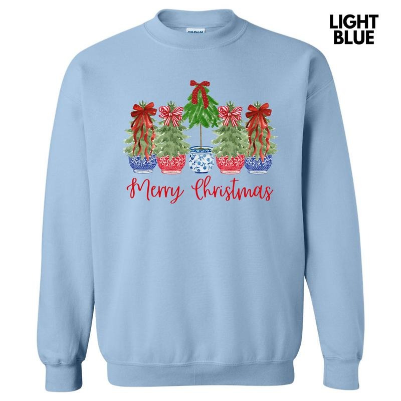 Potted Christmas Trees Sweatshirt 'NLB' T-Shirts, Hoodie | HypeDripTees.com