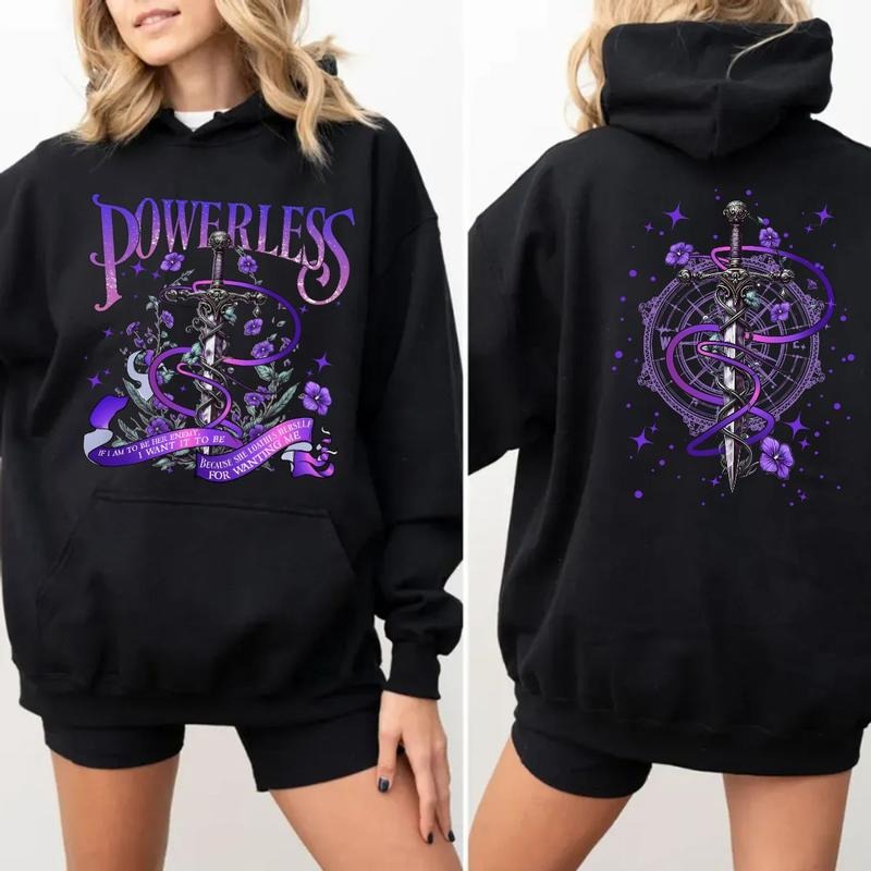 Powerless Sweatshirt, Vicious Little Thing Powerless Shirt, Kai Azer, Paedyn Gray, Lauren Roberts, Booktok Merch,...