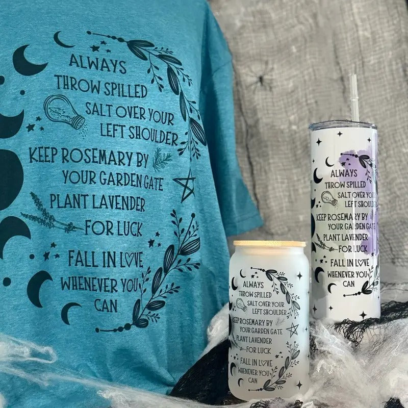 Practical Magic T-shirt and cup BUNDLE Top Womenswear Tshirt Hoodie, Sweatshirt | HypeDripTees.com