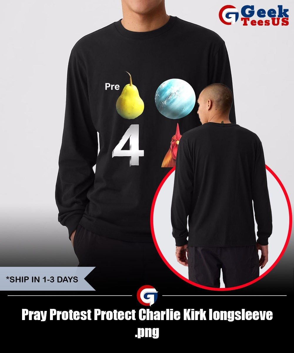Pray Protest Protect Charlie Kirk shirt