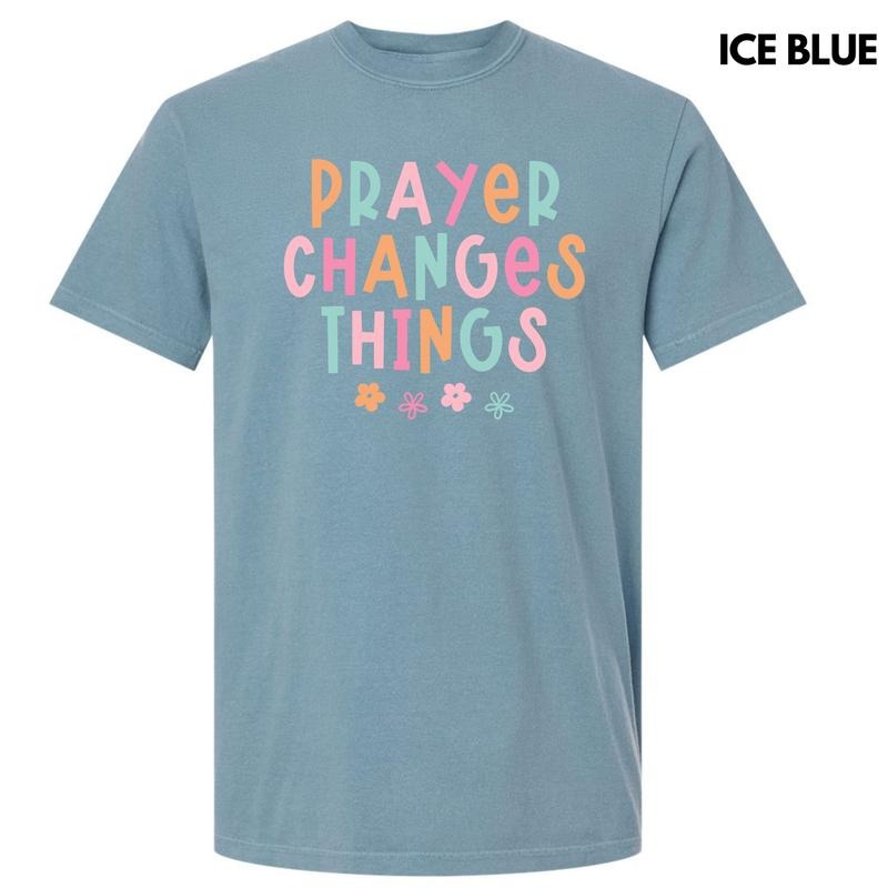 Prayer Changes Things Comfort Colors T-Shirt 'NLB' Hoodie, Sweatshirt | HypeDripTees.com