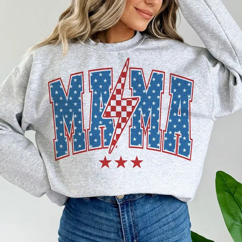 Premium  American Mama and Mini , Mama , 4th of July , Fourth Of July   Shirt Hoodie, Sweatshirt | HypeDripTees.com