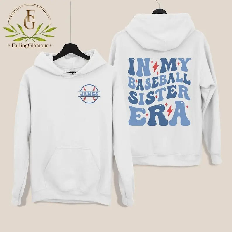 Premium  Baseball Sister Shirt, In My Baseball Sister Era Shirt, Baseball Sis Shirt, Girls Baseball Shirt, Sport Sister...