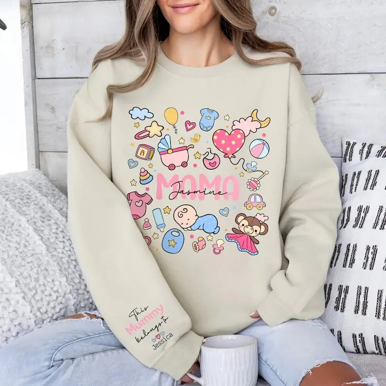 Premium  In My Dance Mom Era Sweatshirt, New Mom Shirt, Dance Coach Shirt, Dancer Shirt, Mothers Day Gift, Mothers Day...
