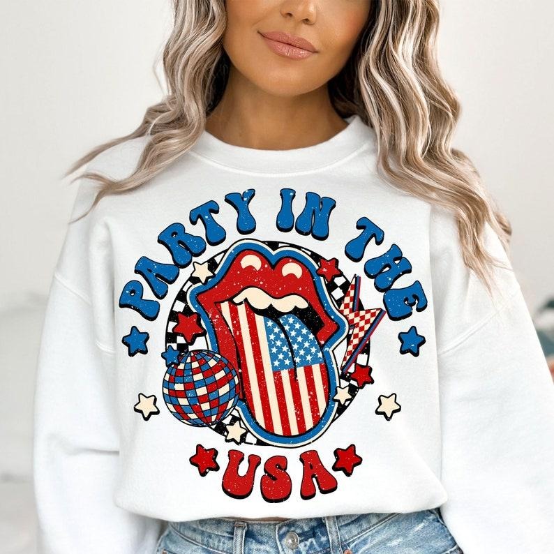 Premium  Party in The Usa , 4th of July , Fourth Of July , USA , America shirt Hoodie, Sweatshirt | HypeDripTees.com