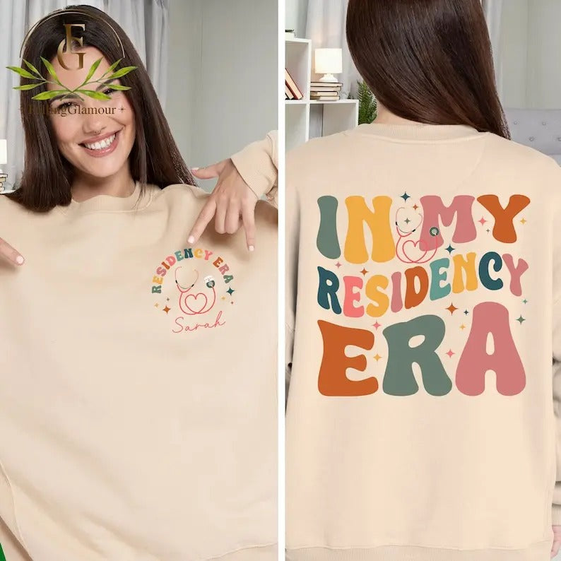 Premium  Residency Sweatshirt, Medical Residency Shirt, New Doctor, Doctor Sweatshirt, Future Doctor Gift, Medical...