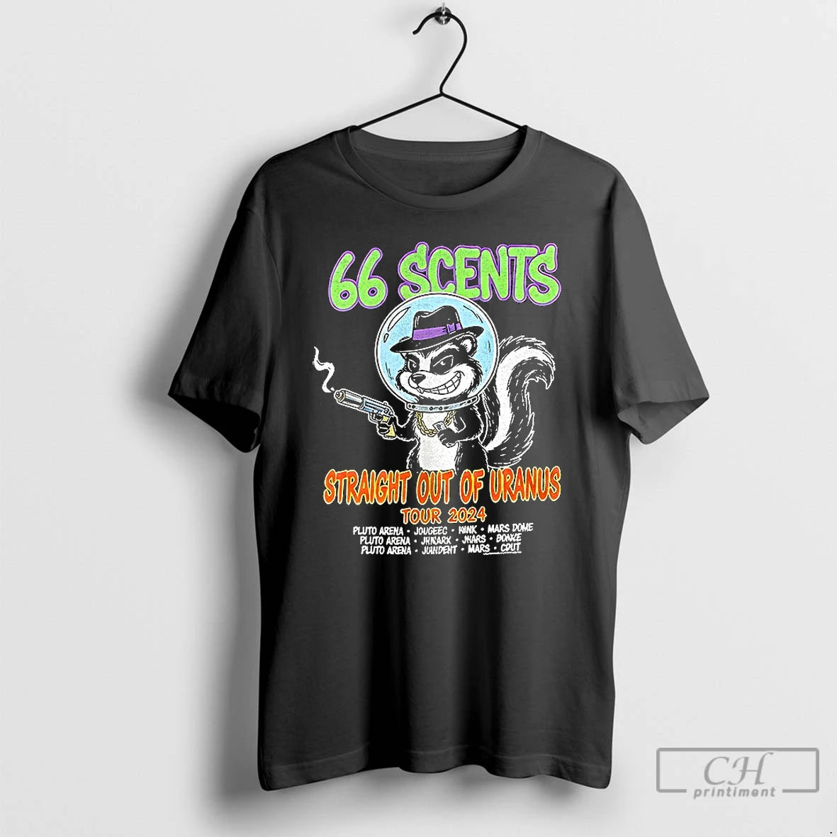 Premium 66 Scents Straight Out Of Uranus Tour 2024 T-Shirts, Hoodie, Sweatshirt | HypeDripTees.com