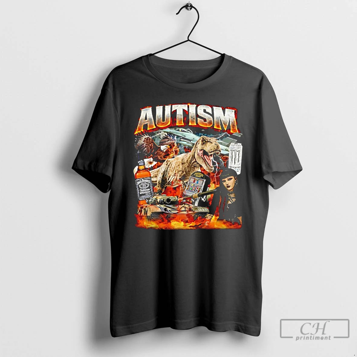 Premium Autism Vintage Rap Graphic T-Shirts, Hoodie, Sweatshirt | HypeDripTees.com