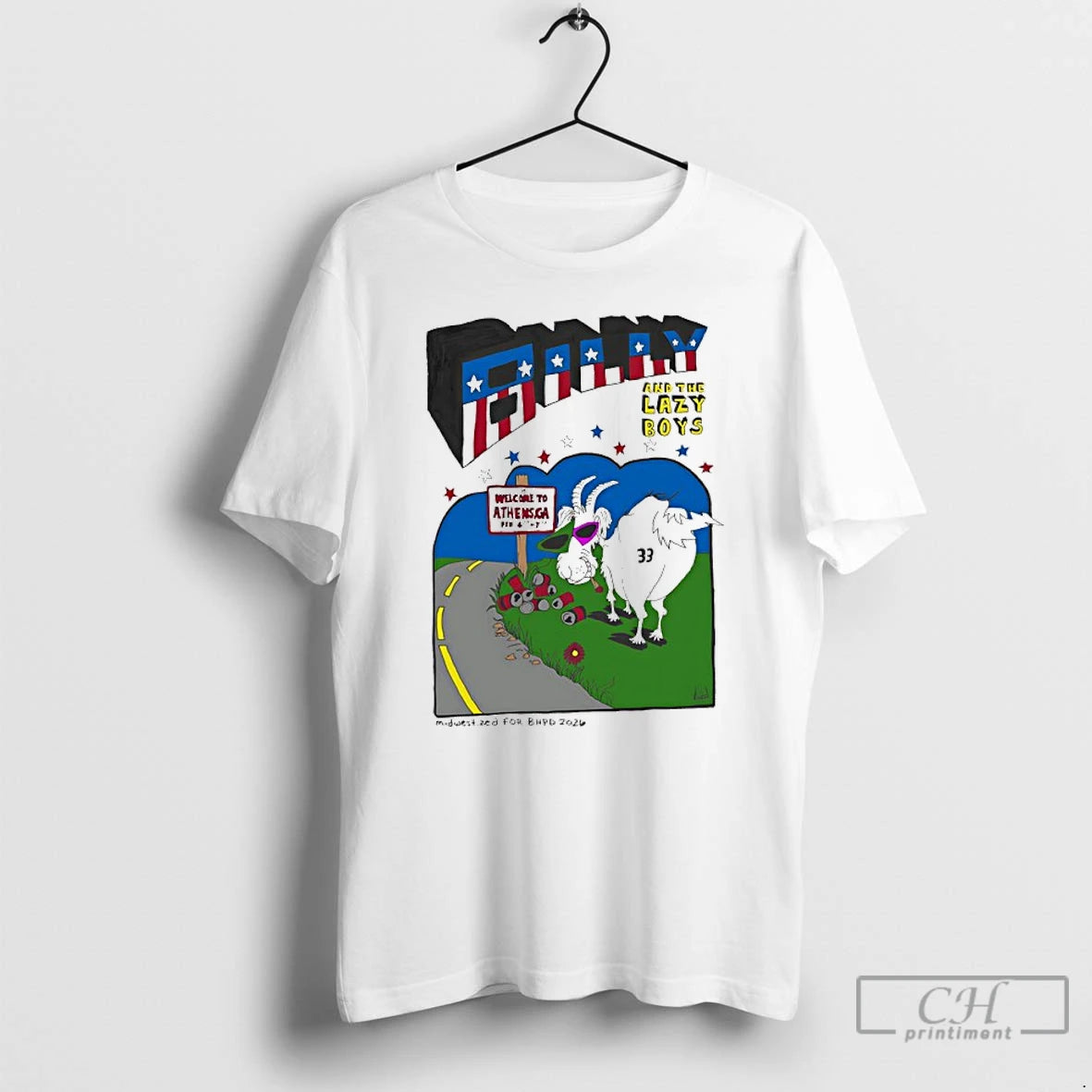 Premium Billy And The Lazy Boys Athens Georgia T-Shirts, Hoodie, Sweatshirt | HypeDripTees.com