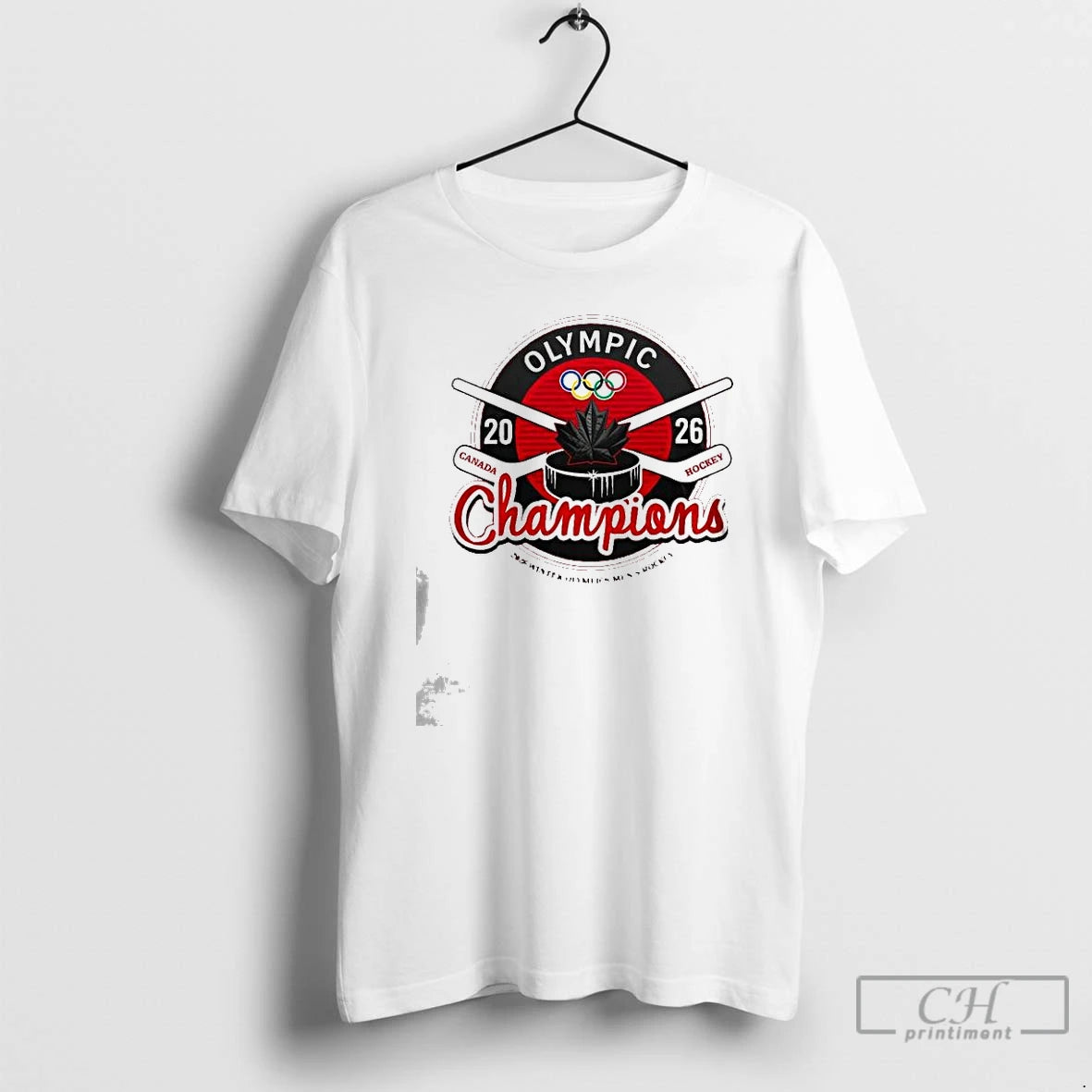 Premium Canada Mens Hockey 2026 Olympic Gold Champs T-Shirts, Hoodie, Sweatshirt | HypeDripTees.com