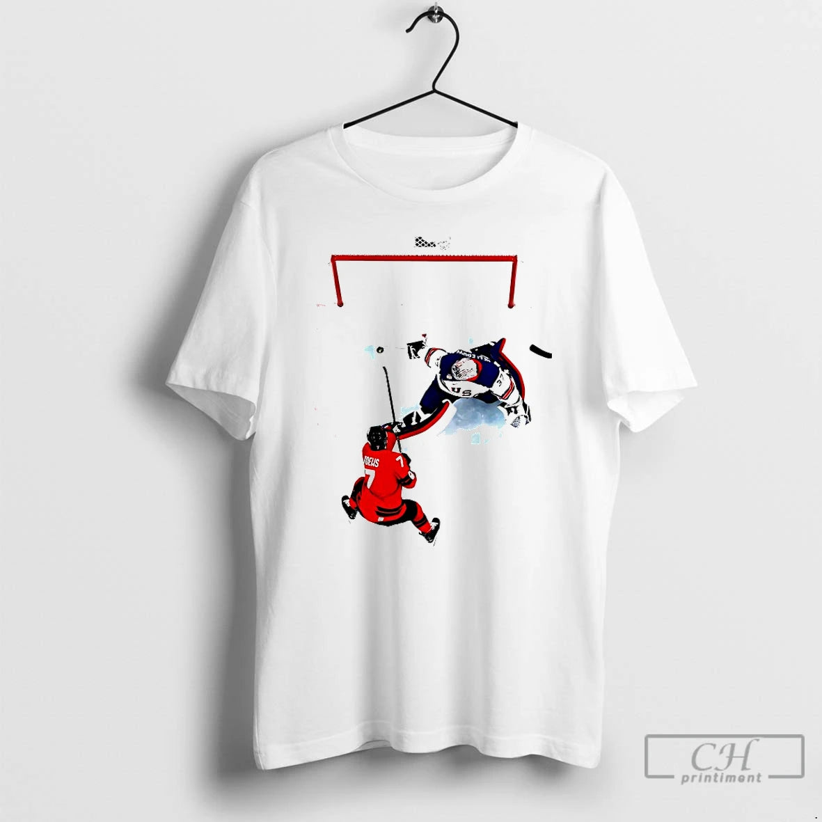 Premium Connor Hellebuyck Made A Paddle Save On Devon Toews T-Shirts, Hoodie, Sweatshirt | HypeDripTees.com