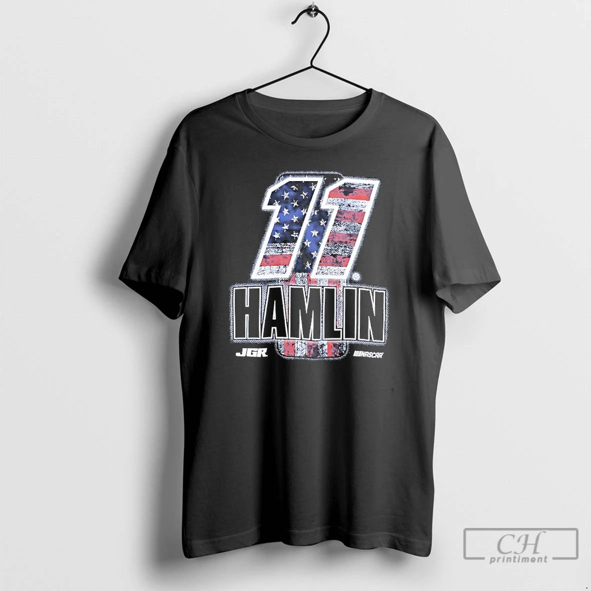 Premium Denny Hamlin 11 Patriotic Number American Flag Vintage T-Shirts, Hoodie, Sweatshirt | HypeDripTees.com