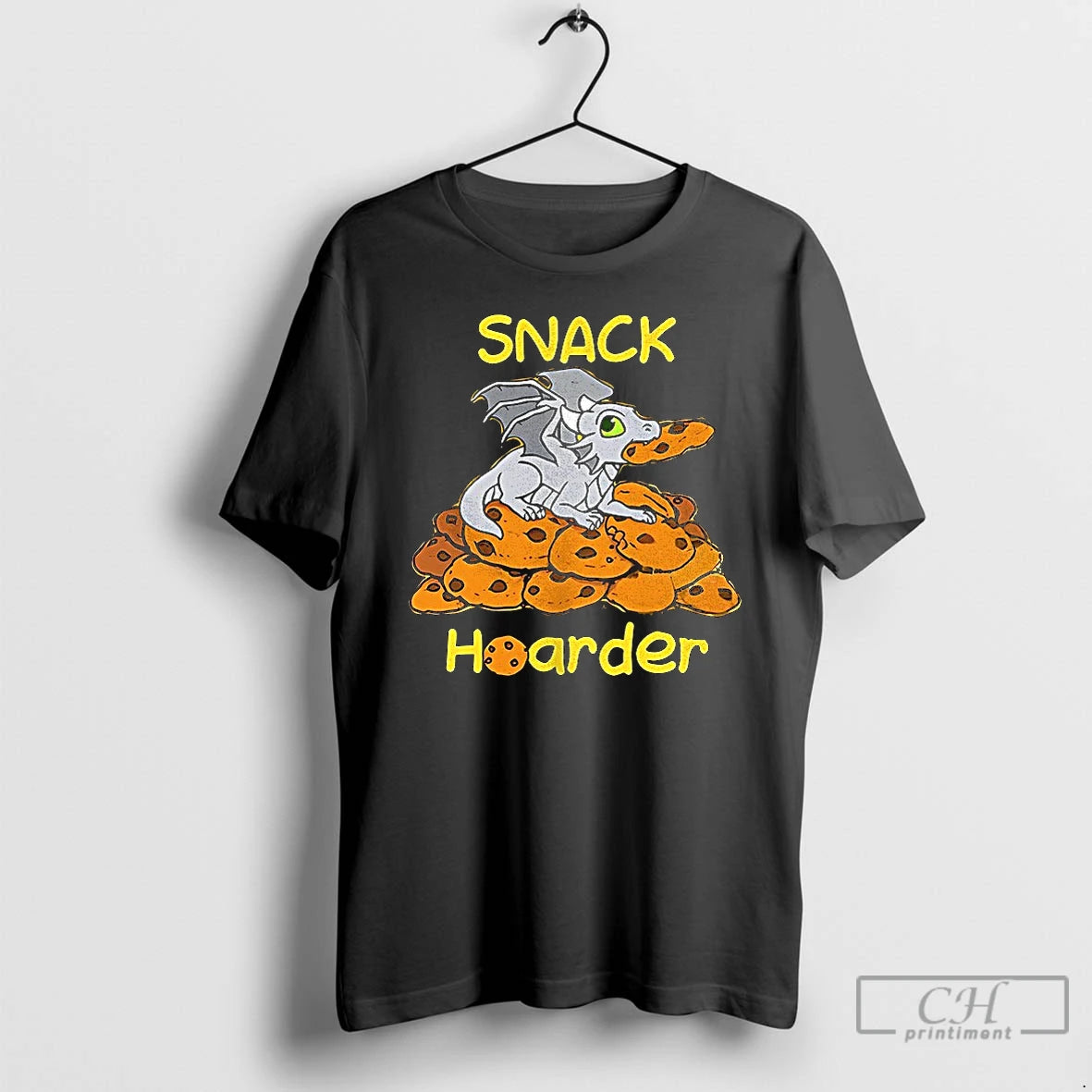 Premium Dragon Snack Hoarder Cookies T-Shirts, Hoodie, Sweatshirt | HypeDripTees.com