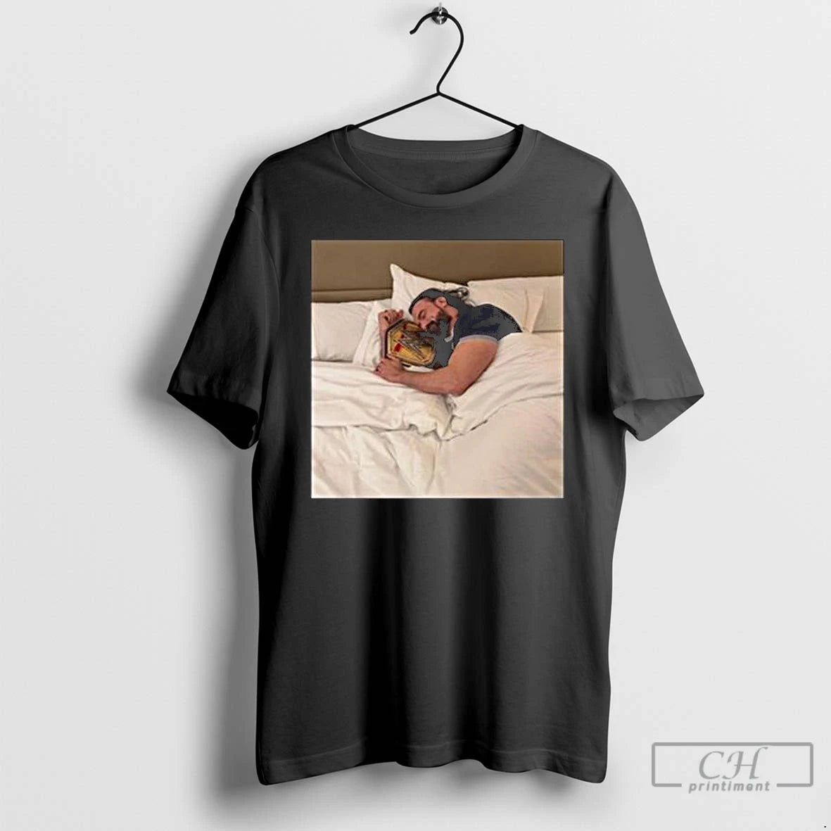 Premium Drew Mcintyre In Bed T-Shirts, Hoodie, Sweatshirt | HypeDripTees.com