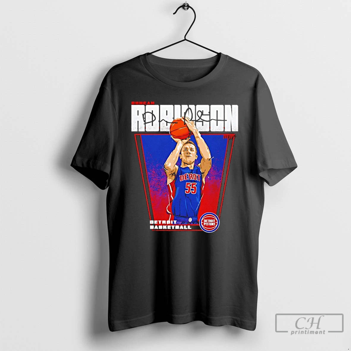 Premium Duncan Robinson Detroit Pistons Basketball Premiere Signature T-Shirts, Hoodie, Sweatshirt | HypeDripTees.com