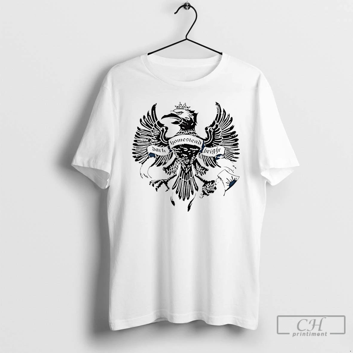 Premium Eagle Dark Homestead Bright T-Shirts, Hoodie, Sweatshirt | HypeDripTees.com
