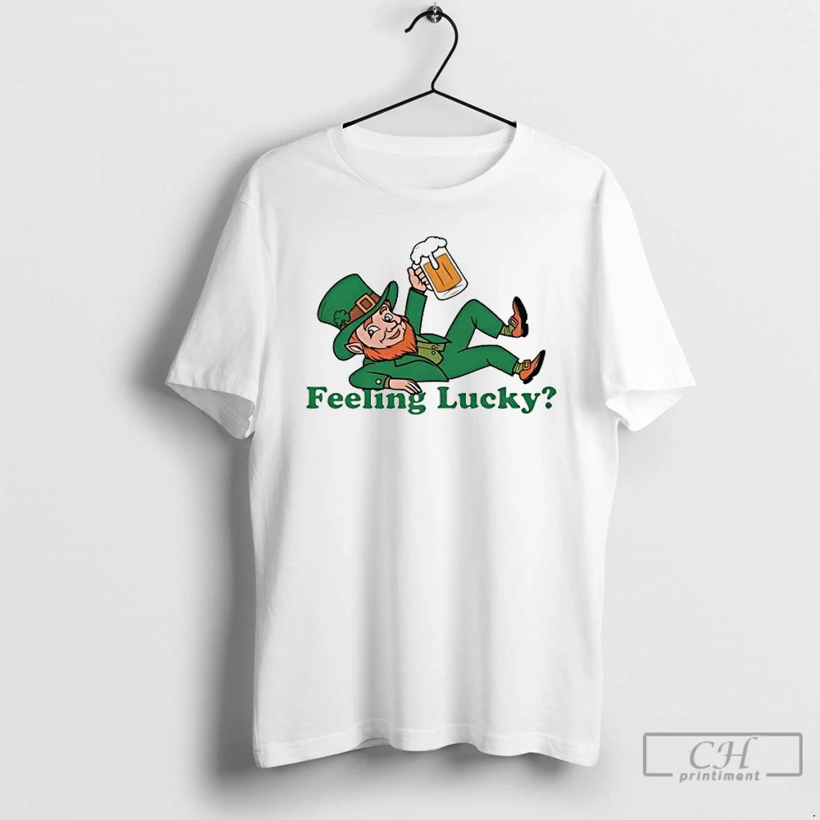 Premium Feeling Lucky St Patricks Day T-Shirts, Hoodie, Sweatshirt | HypeDripTees.com