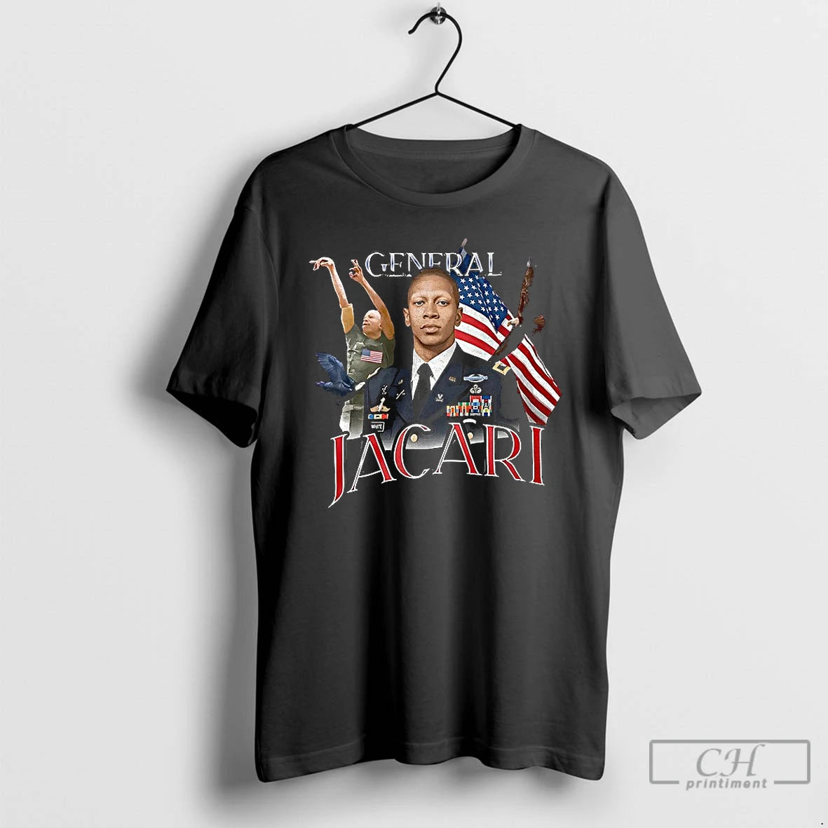 Premium General Jacari Vintage T-Shirts, Hoodie, Sweatshirt | HypeDripTees.com