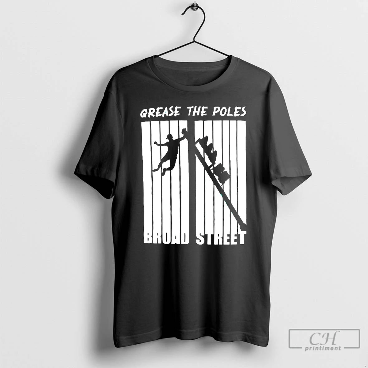 Premium Grease The Poles Broad Street T-Shirts, Hoodie, Sweatshirt | HypeDripTees.com