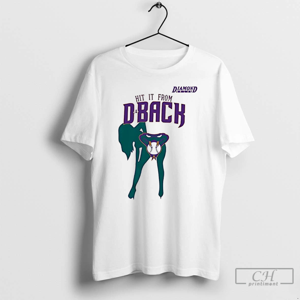 Premium Hit It From Da Back Arizona Diamondbacks Parody T-Shirts, Hoodie, Sweatshirt | HypeDripTees.com