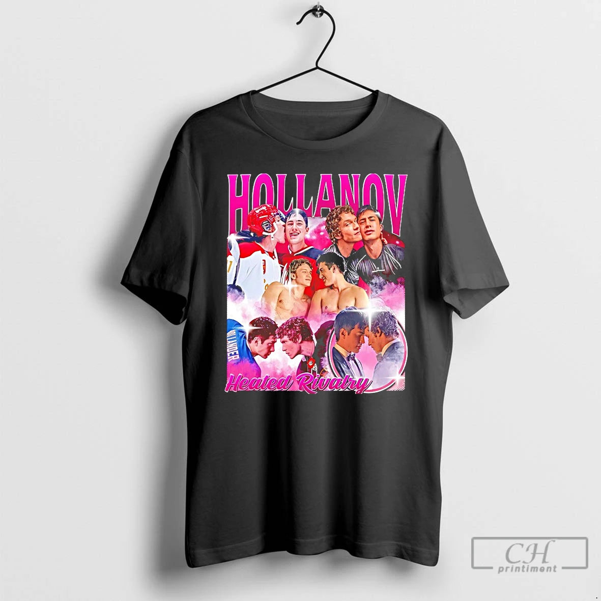 Premium Hollanov Heated Rivalry Hockey Romance Vintage T-Shirts, Hoodie, Sweatshirt | HypeDripTees.com