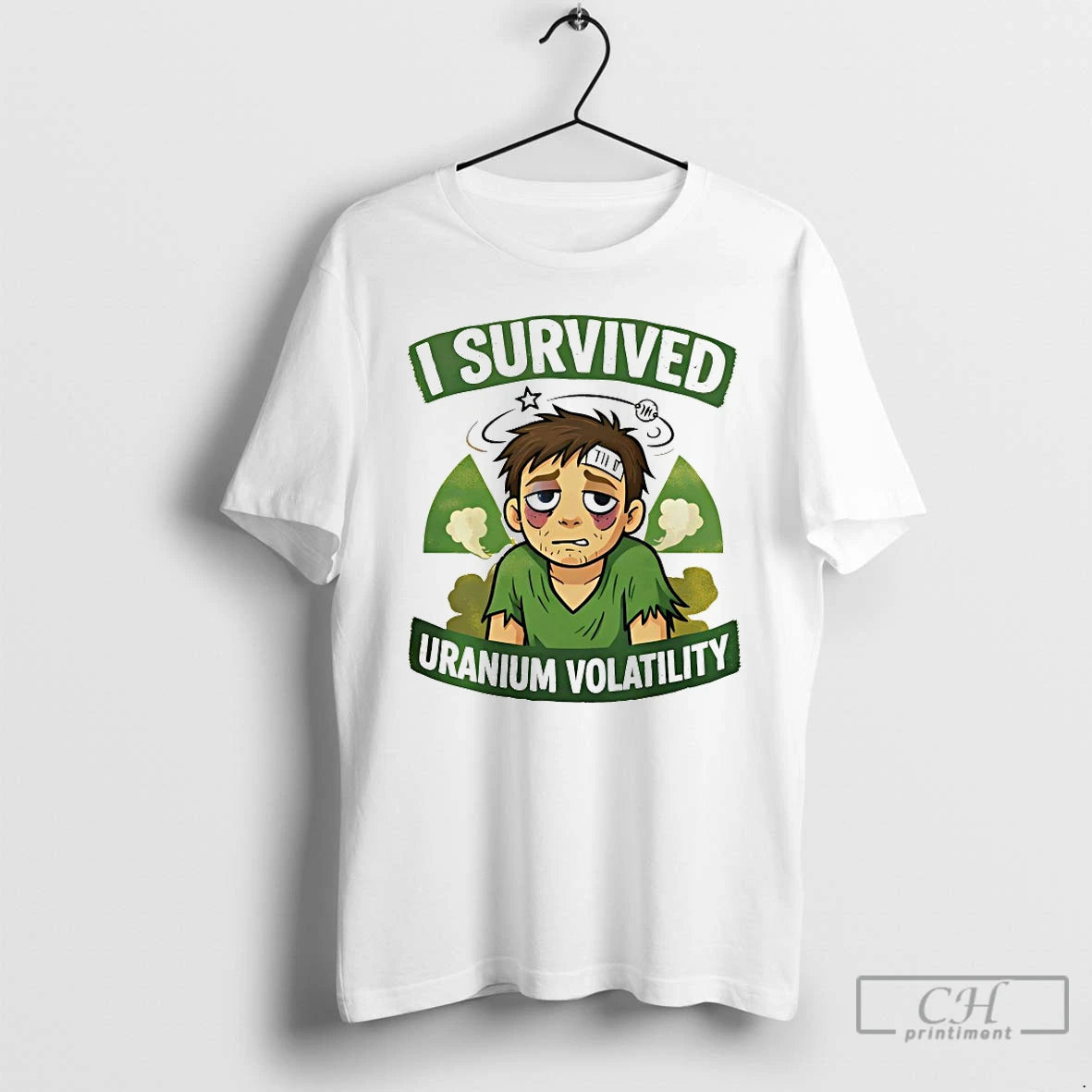 Premium I Survived Uranium Volatility T-Shirts, Hoodie, Sweatshirt | HypeDripTees.com