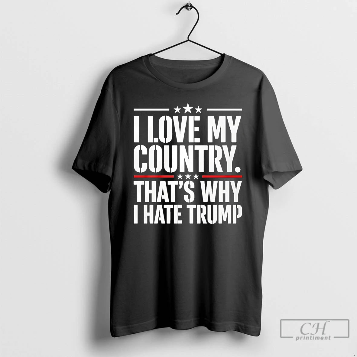 Premium I Love My Country Thats Why I Hate Trump T-Shirts, Hoodie, Sweatshirt | HypeDripTees.com