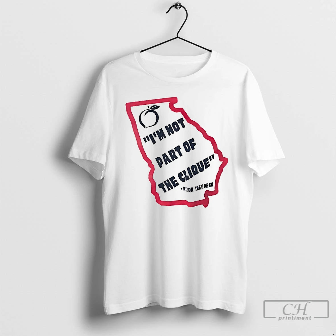 Premium Im Not Part Of The Clique Mayor Trey Deck T-Shirts, Hoodie, Sweatshirt | HypeDripTees.com