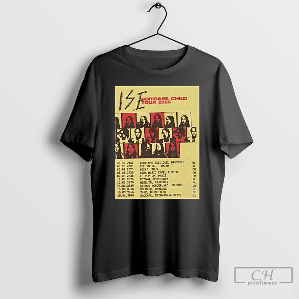 Premium Ise Suitcase Child Tour Feb Apr 2026 T-Shirts, Hoodie, Sweatshirt | HypeDripTees.com