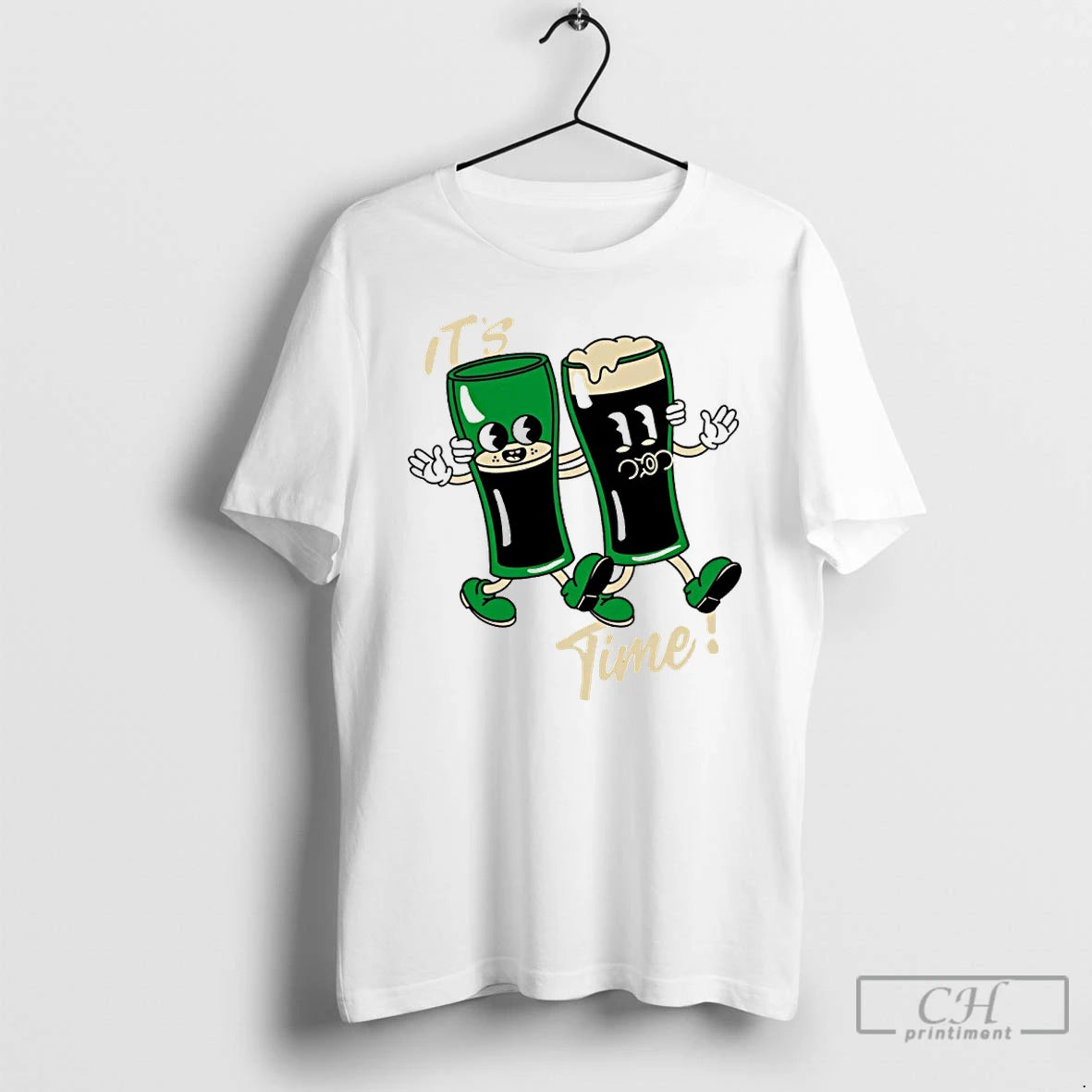 Premium Its Beer Time St Patricks Day T-Shirts, Hoodie, Sweatshirt | HypeDripTees.com
