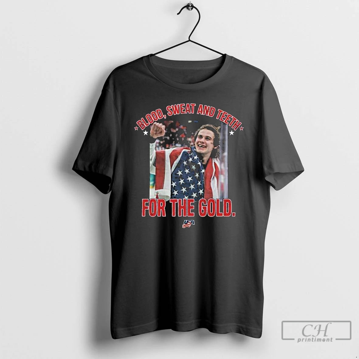 Premium Jack Hughes Olympic Golden Goal T-Shirts, Hoodie, Sweatshirt | HypeDripTees.com