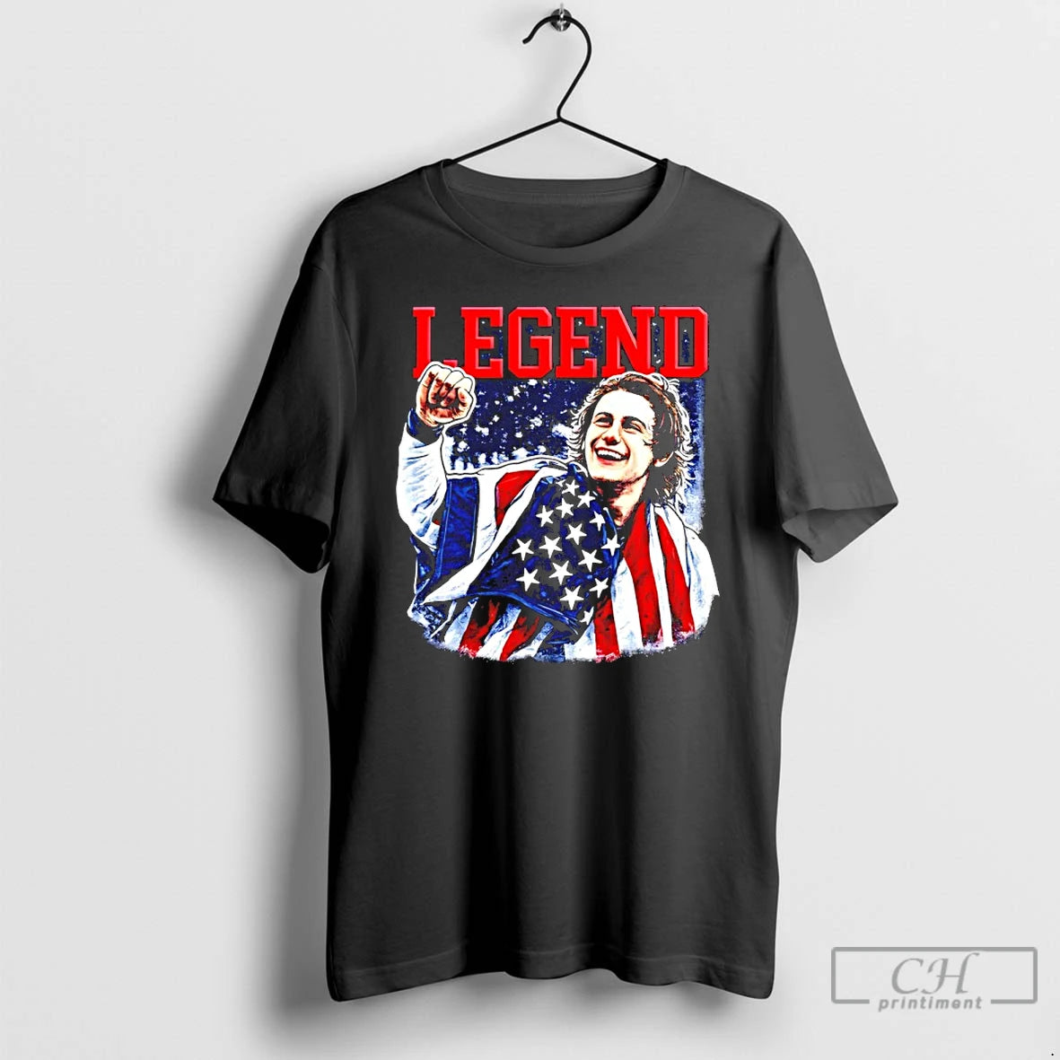 Premium Jack Hughes Team Hockey Champions Usa Legend Usa Flag T-Shirts, Hoodie, Sweatshirt | HypeDripTees.com