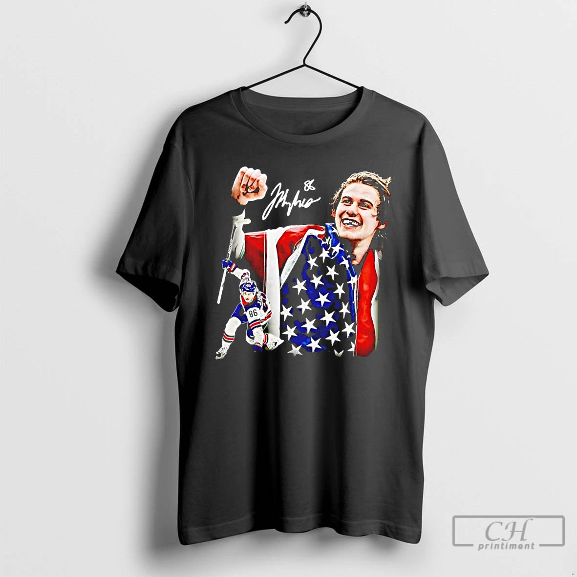 Premium Jack Hughes Team Usa Hockey Gold Medal Olympics 2026 Signature T-Shirts, Hoodie, Sweatshirt | HypeDripTees.com
