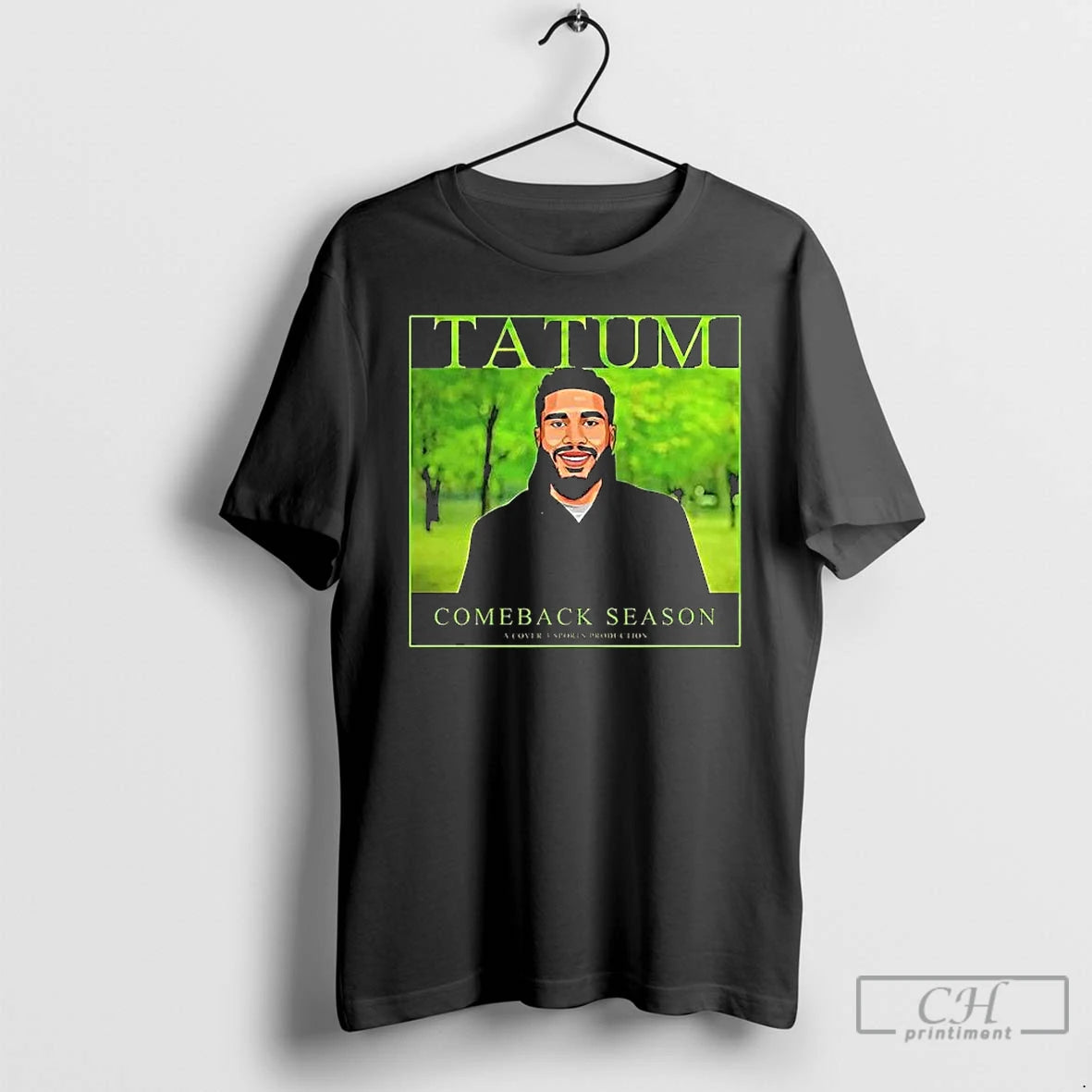 Premium Jayson Tatum Boston Celtics Nba Comeback Season A Cover 3 Sports Production T Shirts Hoodie, Sweatshirt