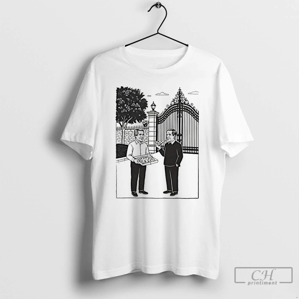 Premium Jeffrey Epstein Eat Pizza At The Gates Parody T-Shirts, Hoodie, Sweatshirt | HypeDripTees.com