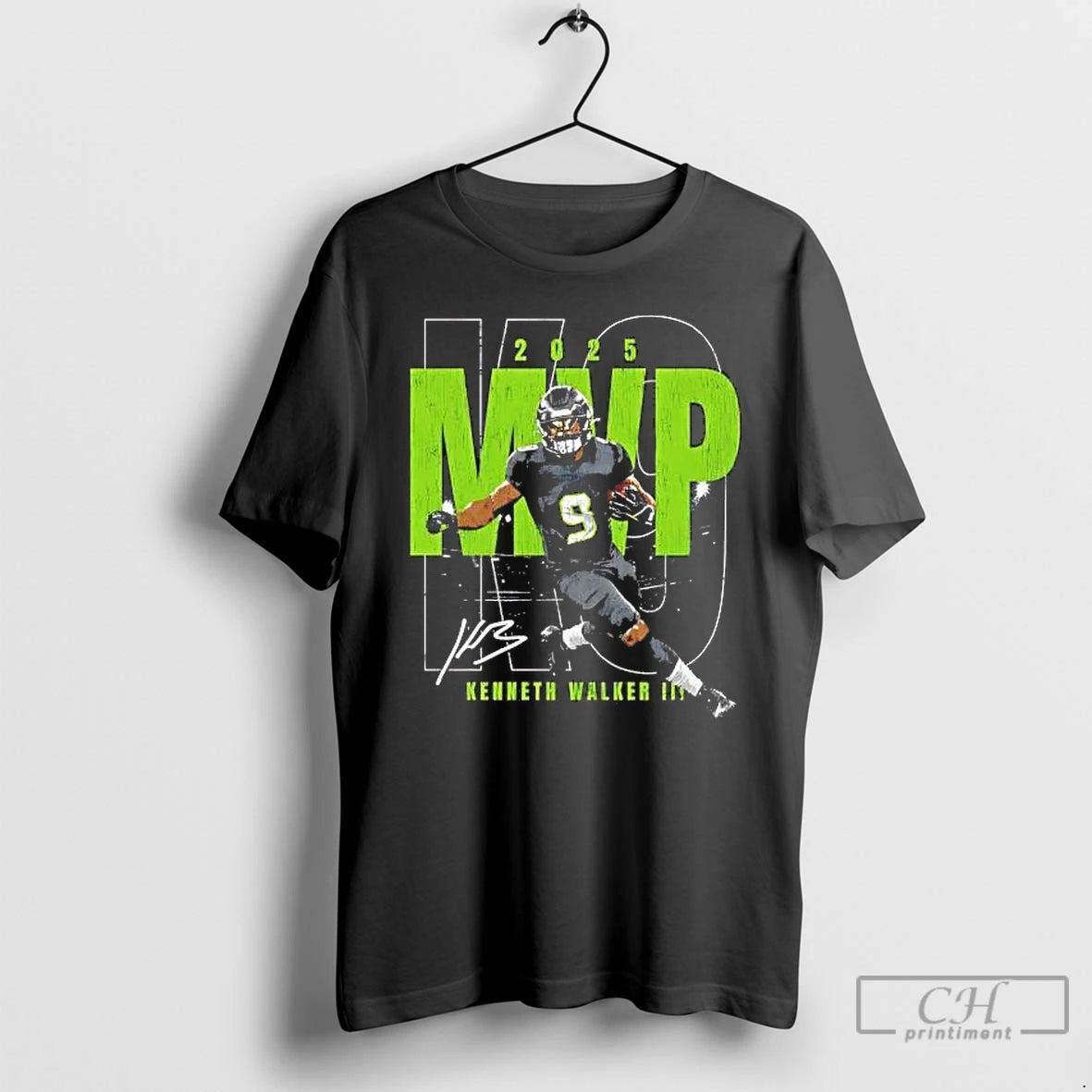Premium Kenneth Walker Iii Seattle 2025 Championship Mvp Signature T-Shirts, Hoodie, Sweatshirt | HypeDripTees.com