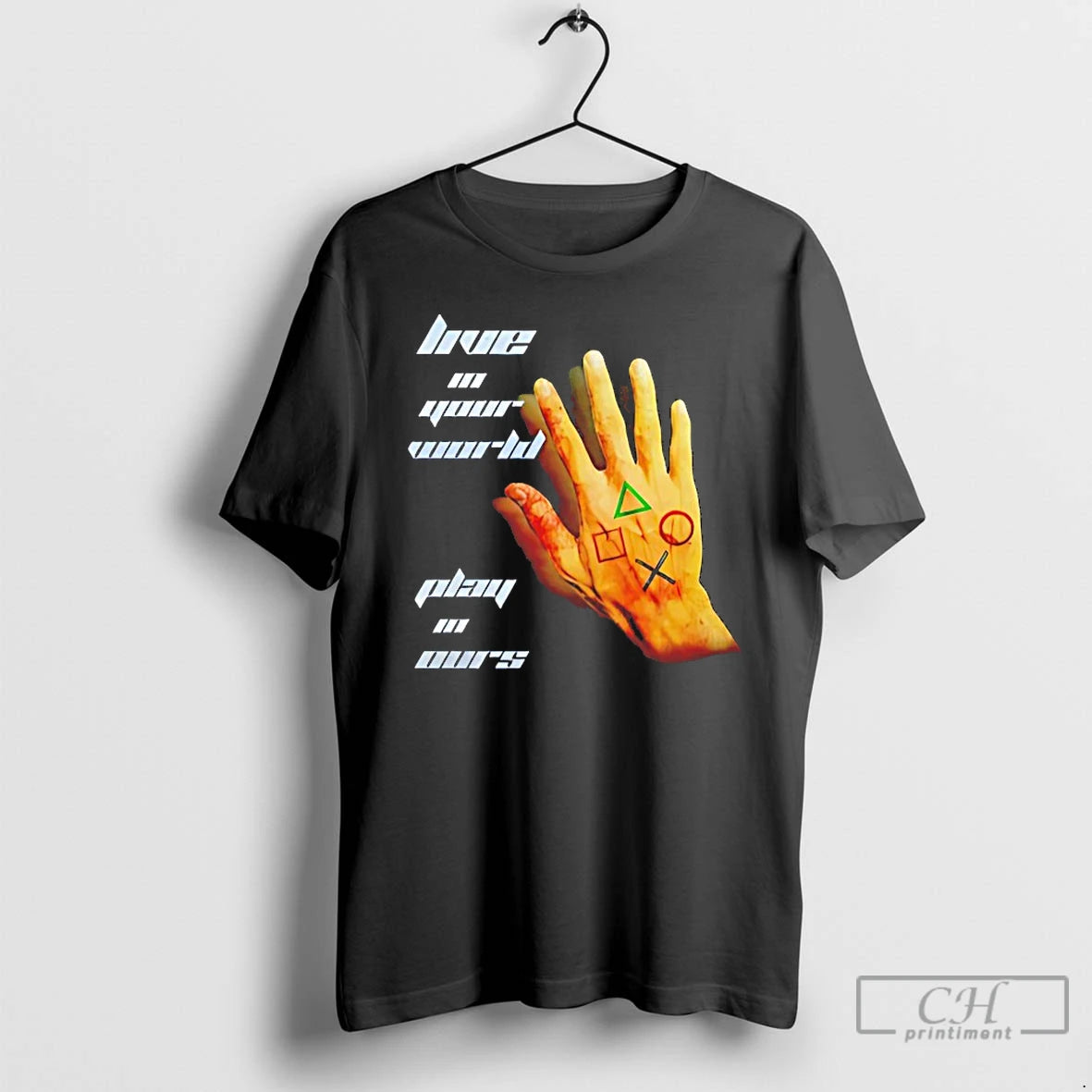 Premium Live In Your World Play In Ours T-Shirts, Hoodie, Sweatshirt | HypeDripTees.com