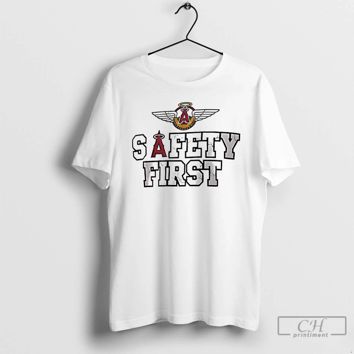Premium Los Angeles Angels Safety First T-Shirts, Hoodie, Sweatshirt | HypeDripTees.com