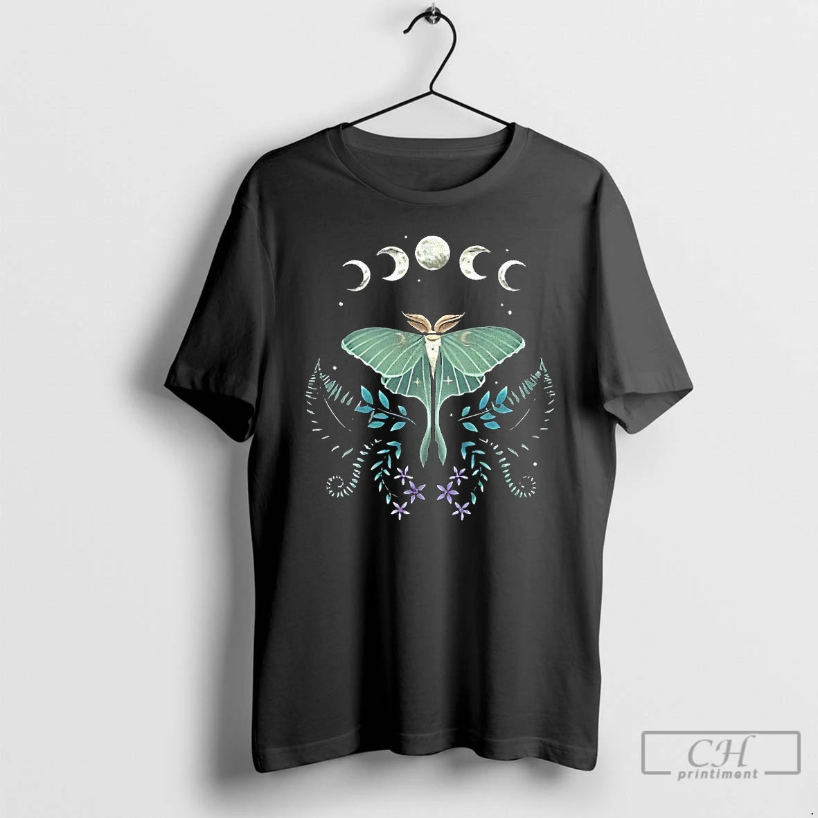 Premium Luna Moth T-Shirts, Hoodie, Sweatshirt | HypeDripTees.com