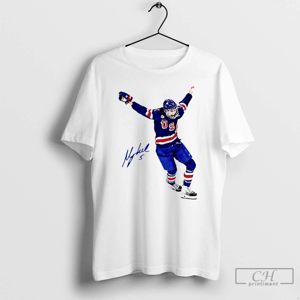 Premium Megan Keller Womens Hockey Team Ice Cold Signature T-Shirts, Hoodie, Sweatshirt | HypeDripTees.com