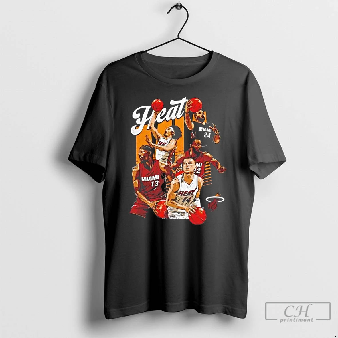 Premium Miami Heat 2026 Players Starting 5 T-Shirts, Hoodie, Sweatshirt | HypeDripTees.com
