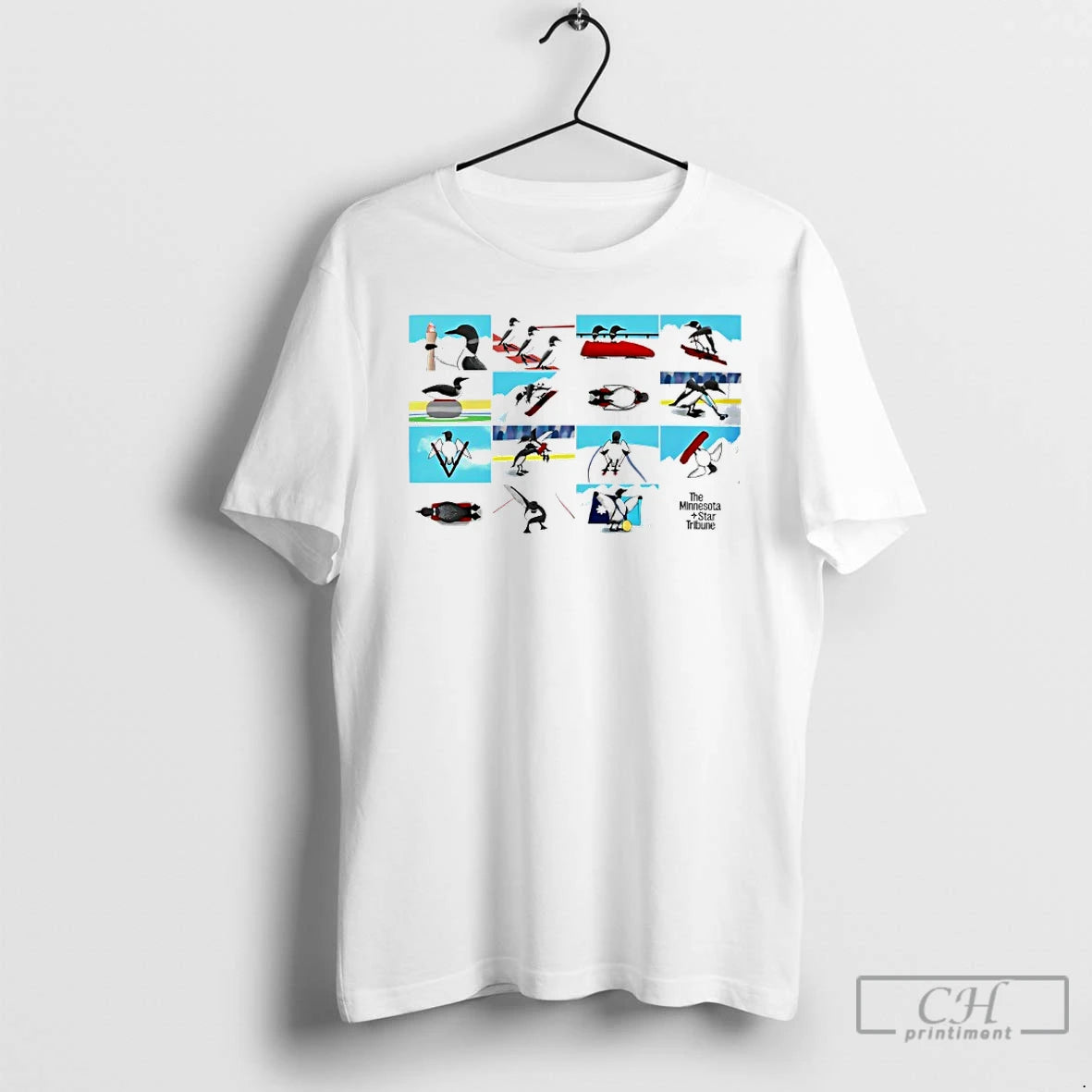 Premium Minnesota Olympics 2026 Winter Games Star Tribute Loon T-Shirts, Hoodie, Sweatshirt | HypeDripTees.com
