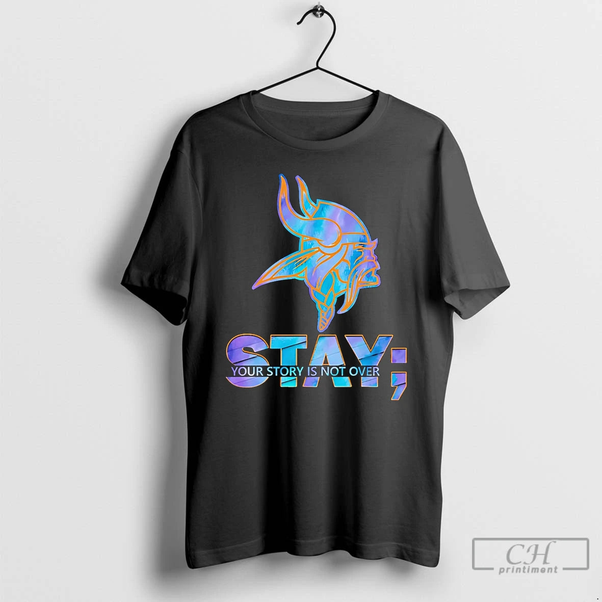 Premium Minnesota Vikings Stay Your Story Is Not Over T-Shirts, Hoodie, Sweatshirt | HypeDripTees.com